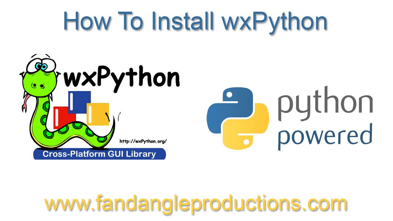 python install wxpython